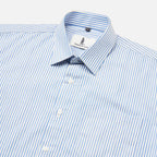 BLUE & WHITE BENGAL STRIPE OXFORD SHIRT