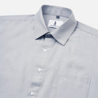 LIGHT GRAY OXFORD SOLID SHIRT