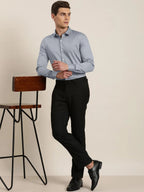 LIGHT GRAY OXFORD SOLID SHIRT