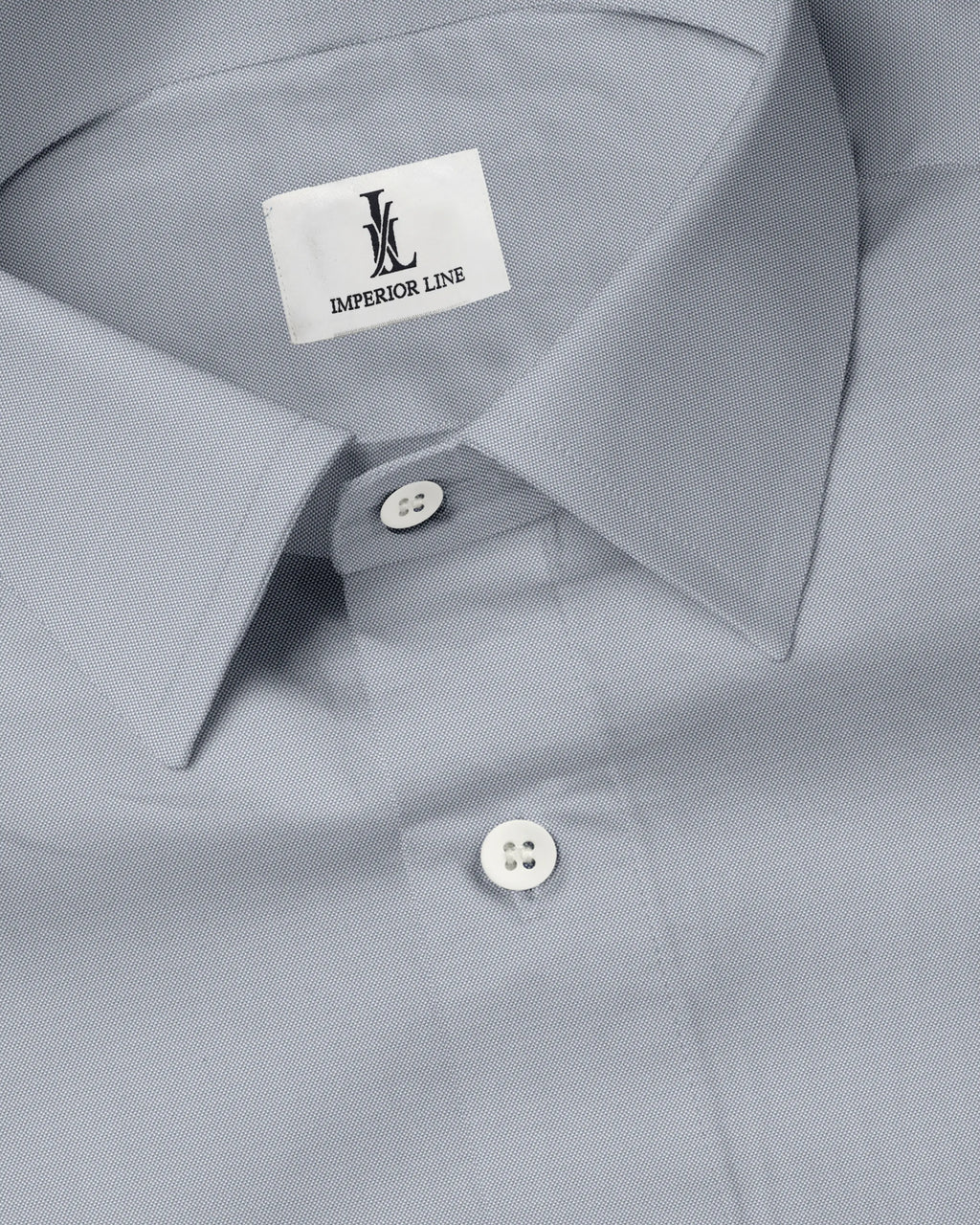LIGHT GRAY OXFORD SOLID SHIRT