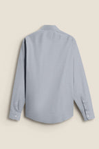 LIGHT GRAY OXFORD SOLID SHIRT
