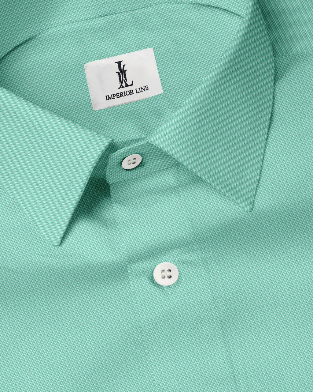 MID-SPRING GREEN SOLID OXFORD SHIRT