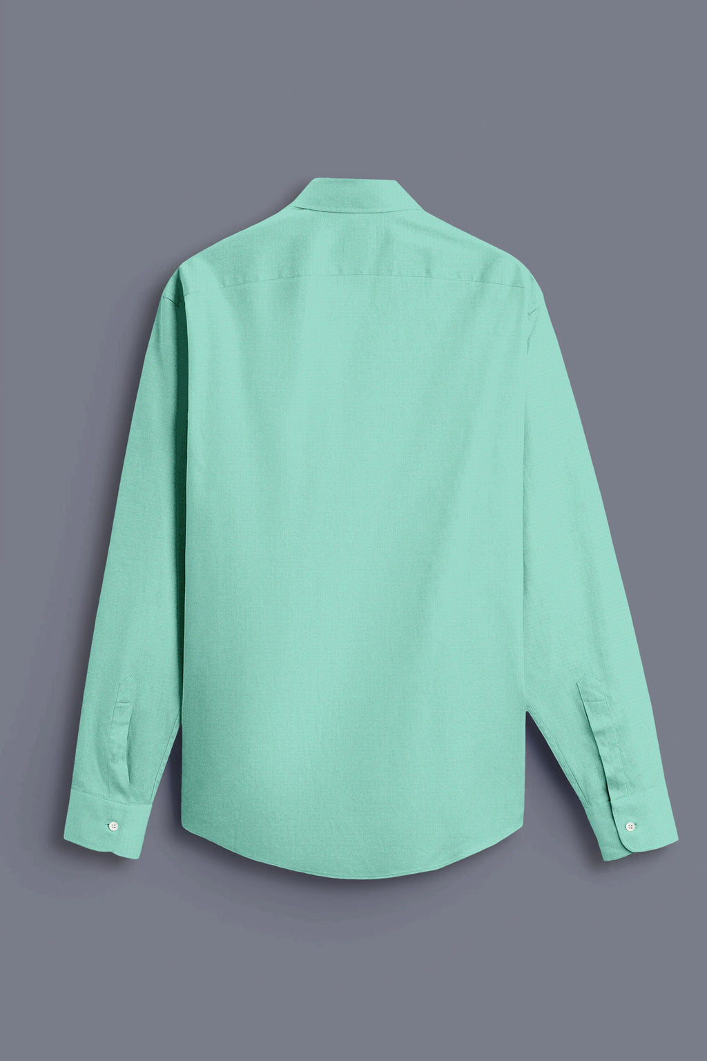 MID-SPRING GREEN SOLID OXFORD SHIRT