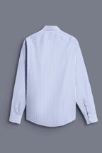 BLUE & WHITE BENGAL STRIPE OXFORD SHIRT
